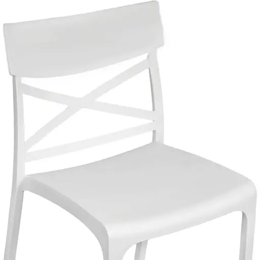 Стул садовый Bica Croix пластиковый белый - фото 3