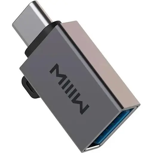 Перехідник Xiaomi Youpin MIIIW Type-C to Usb 3.0 adapter MWCMA03 - фото 1