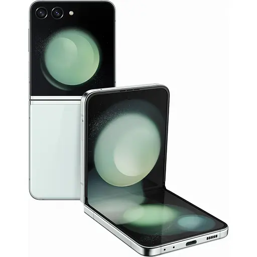 Смартфон Samsung Galaxy Flip5 8/256GB Mint (SM-F731BLGG) [5G, NFC, 2 SIM/1 SIM + 1 eSIM]