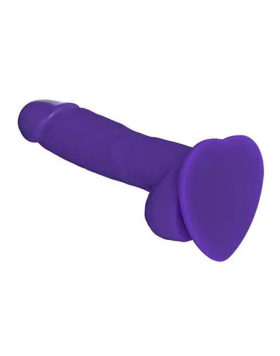 Реалістичний фалоімітатор Strap-On-Me SOFT REALISTIC DILDO Violet - Size S - фото 2