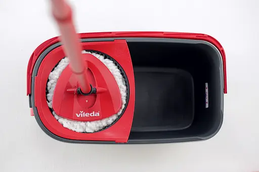 Уценка. Набор для уборки Vileda Turbo Smart швабра и ведро с отжимом (4023103208476) - фото 6