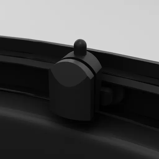 Душевая кабина AM.PM Gem 1/4 Round W90UG-401-9090-BT - фото 8