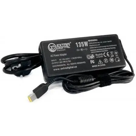 Блок питания ExtraDigital для ноутбуков Lenovo 20V 6.75A 135W 11.0x5.5 (PSL3893) - фото 1