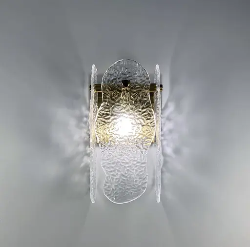 Бра Wave shaded з фактурними скляними пластинами Line F MB 2001-1 - фото 4