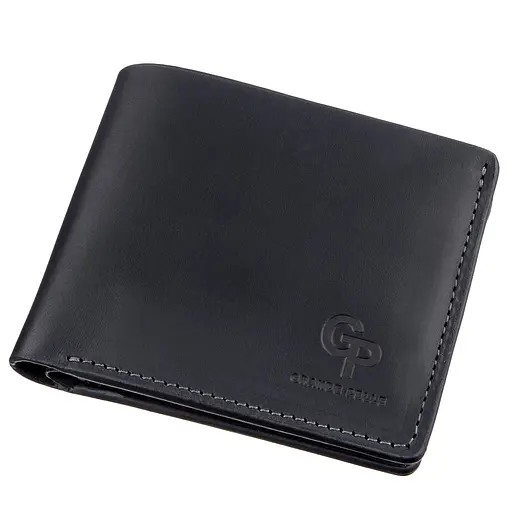 Кожаный портмоне Grande Pelle 9х11х3 см acs0014724 - фото 1