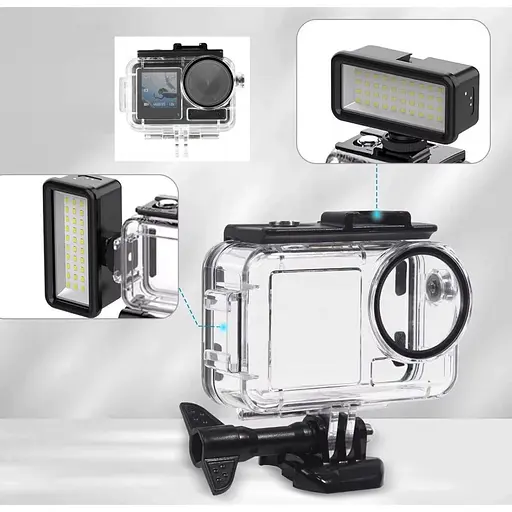 Водонепроникний бокс AC Prof 4895 для DJI Action 5 Pro /4 /3 [137115] - фото 2