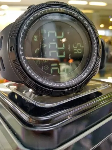 Умные наручные часы Skmei 1250 Smart Clever (Черные) - фото 4