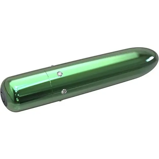 Виброкуля PowerBullet Pretty Point Rechargeable Bullet Teal бирюзовый перезаряжаемый - фото 3