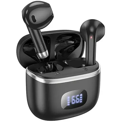 Навушники Hoco EQ1 Music guide TWS | BT5.3, 400mAh, 7h | Black