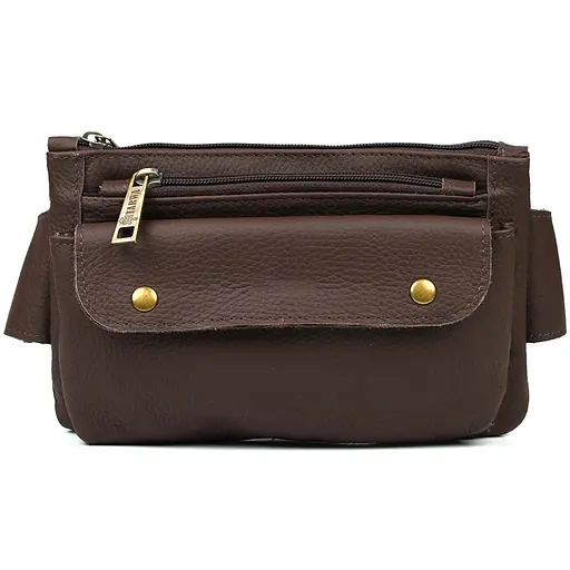 Шкіряна бананка Tarwa 24х15х3 см sum0025669 - фото 2