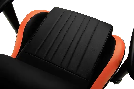 Геймерское кресло GT Racer черное с оранжевым (X-2534-F Black/Orange) - фото 9