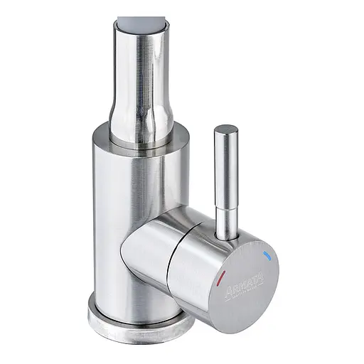 Змішувач для кухні Armata SUS-011 gray з гнучким виливом CH6184 Нержавіюча сталь - фото 2