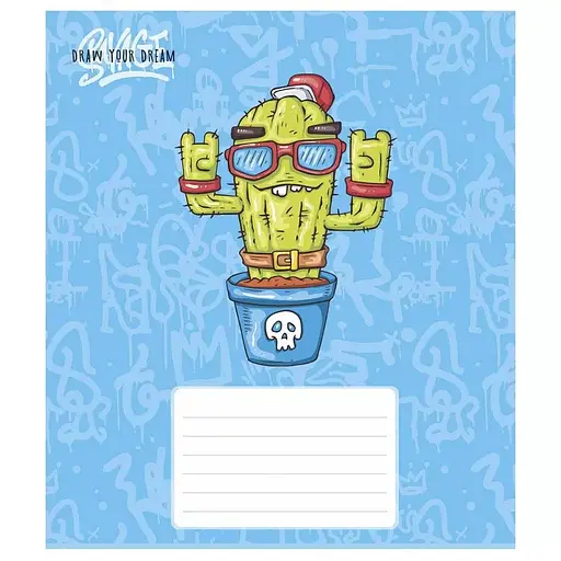 Зошит учнівський "Your dream" 018-3269L-5 у лінію, 18 аркушів