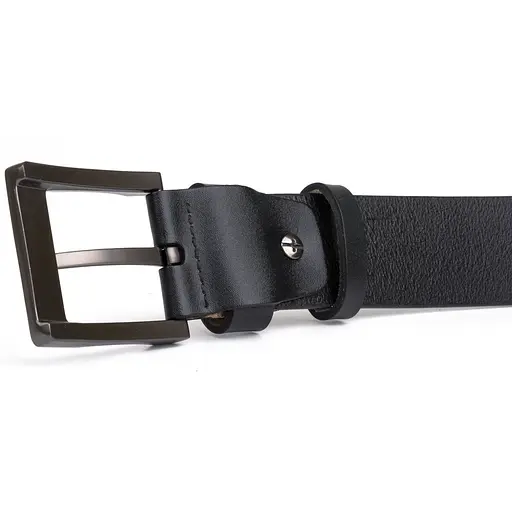 Ремінь шкіряний Vintage чоловічий 121х3,7 см acs0015152 - фото 9