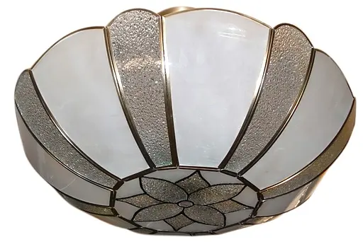 Люстра Brille Тіффані торт стельова E27 60W PB (BL-633C/6)