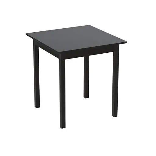 Стіл кухонний Ferrum-decor Дієго 75x70x70 Чорний ДСП Сосна Кембра 16мм (FRD-105710)