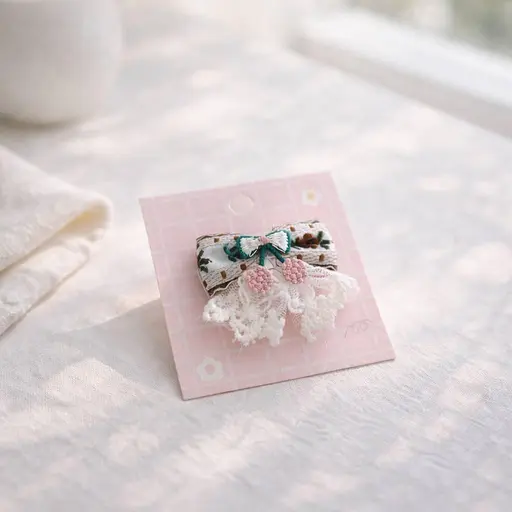 Набір декоративних шпильок бантиків для волосся 12 - фото 3