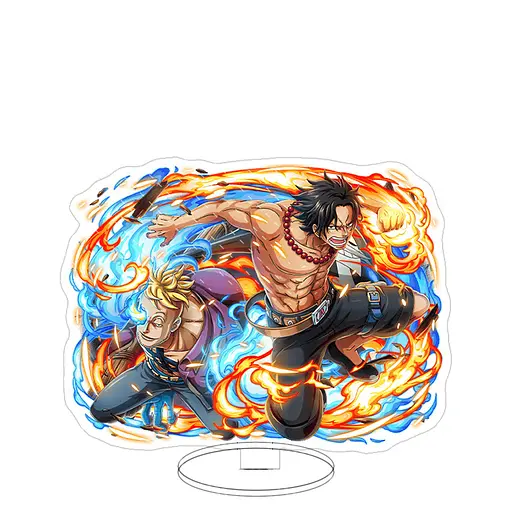 Акриловая фигурка Ван Пис Эйс и Марк One Piece Ace and Marco 10 см