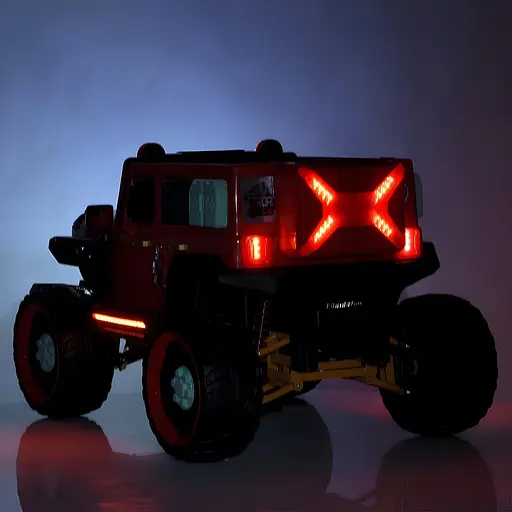 Електромобіль дитячий Bambi Джип M 5831EBLR-3 Racer червоний - фото 5