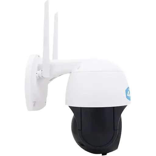 IP камера відеоспостереження RIAS P20 v380 APP Wi-Fi 3MP 4G вулична з віддаленим доступом White - фото 2