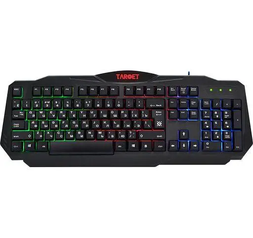 Клавіатура Defender Target MKP-350 + миша + килимок + навушники Black - фото 9