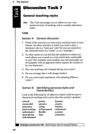 Tasks for Language Teachers. A Resource Book for Training and Development - фото 4