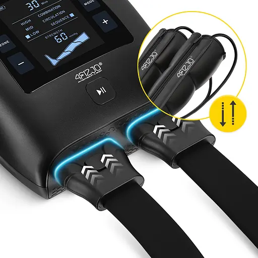 Апарат для пресотерапії та лімфодренажу 4FIZJO 4-и камерний ACTIVE-C4 (P-5905973406604) - фото 9