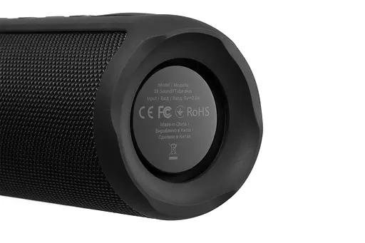 Акустическая система 2E SoundXTube Plus TWS, MP3, Wireless, Waterproof Black - фото 6