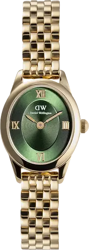 Часы Daniel Wellington Ophelia Mini Emerald Gold DW00100804