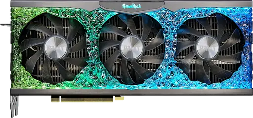 Відеокарта GeForce RTX 3080 10GB Palit GameRock OC (NED3080H19IA-1020G) Б/В - фото 1