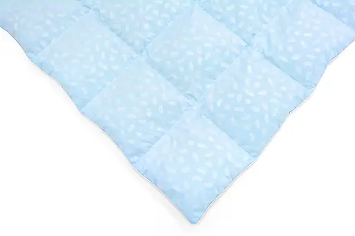 Ковдра пухова MirSon Karmen №1855 Bio-Blue, 90% пух, євростандарт, 220x200, блакитна (2200003014273) - фото 5