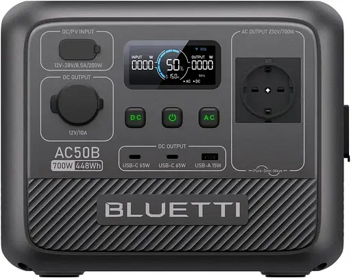 Зарядна станція Bluetti AC50B 700W 448Wh - фото 1