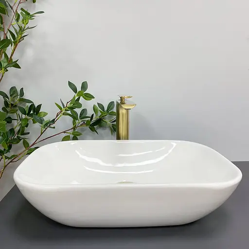 Умивальник VBI Pavia white накладний VBI-012605, Білий - фото 5