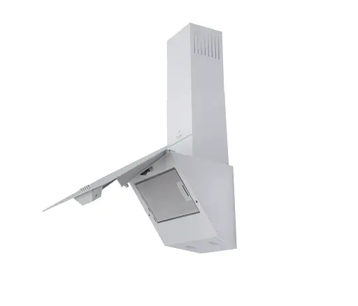 Вытяжка декоративная наклонная Perfelli DN 6272 D 700 WH LED - фото 6