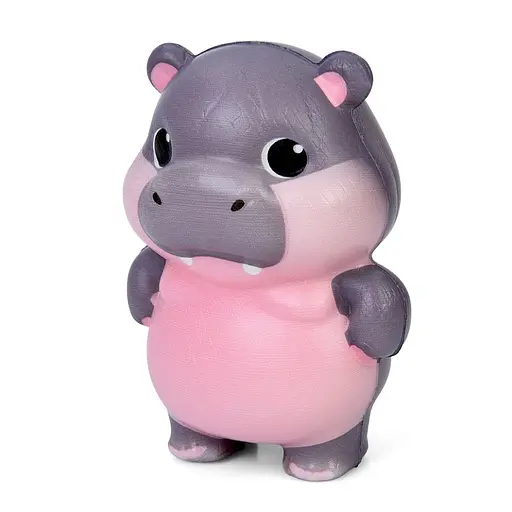 Дитяча іграшка антистрес "Бегемот" MS 4731-2 розмір 10 см