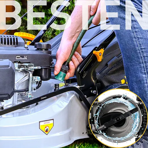 Газонокосарка бензинова BESTEN 51 см 62 л - фото 4