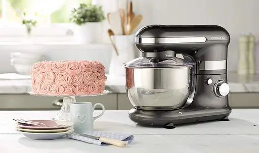 Кухонный миксер планетарный Ambiano 600 Вт графит - фото 6