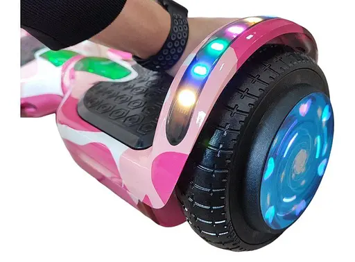 Гіроборд Smart Balance 6.5 Камуфляж Рожевий - фото 4
