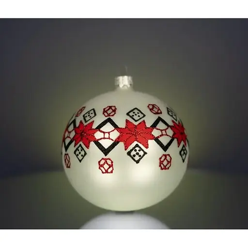 Набір ялинкових прикрас Різдвяні історії Код нації: Харківщина 3 кулі скло (4820001112825) - фото 5