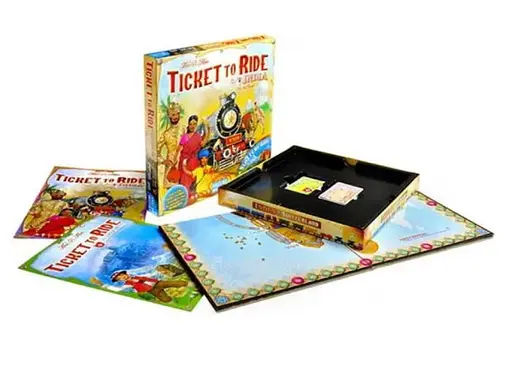 Настольная игра Days of Wonder Билет на поезд - Коллекция карт №2: Индия и Швейцария (Ticket to Ride - Map Collection 2: India & Switzerland) (англ.) (DOW720114) - фото 6