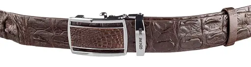 Ремінь-автомат Crocodile Leather 3,7х120 см acs0029612 - фото 2