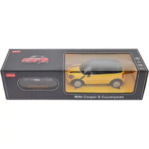 Машинка Rastar Mini Cooper S Countryman 1:24 Жовтий - фото 9