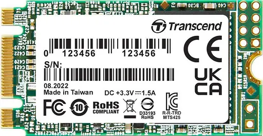 SSD M.2 Накопичувач Transcend 425S 1TB (TS1TMTS425S)