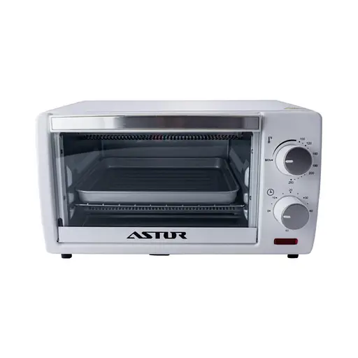 Духовка ростерная Astor CZ-2209 мини-печь 9 л белая - фото 4