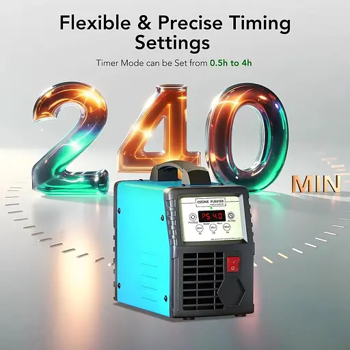 Профессиональный очиститель воздуха FELLAT, 10000 мг/г с таймером для дома, гаража, дворов - фото 6