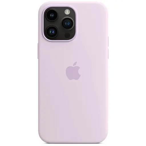 Оригінальний силіконовий чохол Apple Silicone Case MagSafe для iPhone 14 Pro Max (6.7") Lilac MPTW3ZM/A - фото 2
