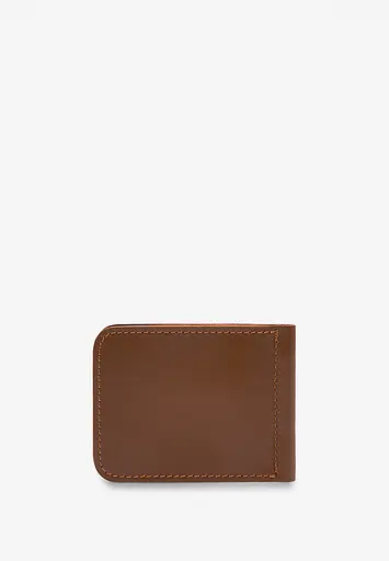 Зажим для денег светло-коричневый - фото 5