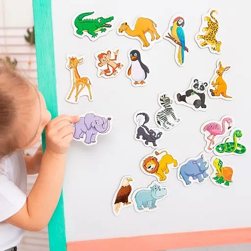 Набор магнитов Magdum "Счастливые дети Зоо" ML4031-01 EN - фото 3