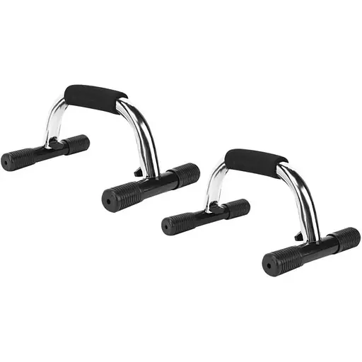 Упоры для отжиманий York Fitness (пара), хром - фото 4