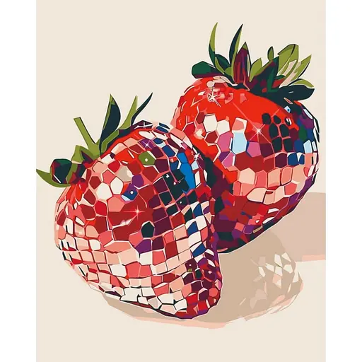 Картина по номерам "Клубничное искушение" 12029-AC 40х50 см